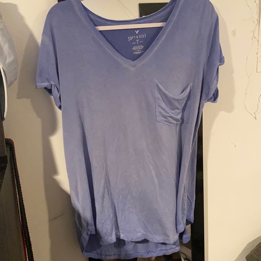 American Eagle Soft & Sexy Pocket Tee